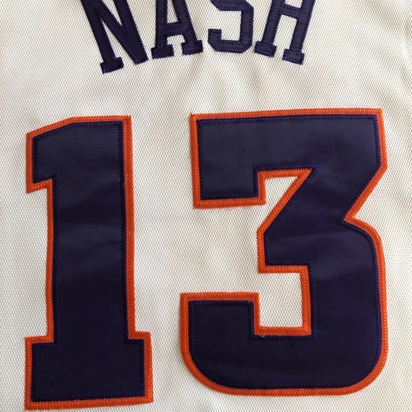 Vintage Reebok Official Phoenix Suns #13 Steve Nash Jersey Size 58 - Picture 10 of 11